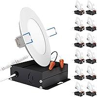 Algopix Similar Product 12 - Sunco 12 Pack 4 Inch Ultra Thin LED