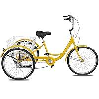 Algopix Similar Product 12 - Happybuy Adult Tricycle 24 inch Three