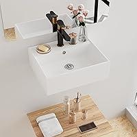 Algopix Similar Product 10 - Floating Bathroom Vessel Sink Wall