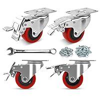 Algopix Similar Product 12 - 3 Heavy Duty Casters with Security