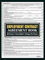 Algopix Similar Product 10 - Employment Contract Agreement Book