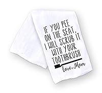 Algopix Similar Product 3 - Handmade Funny Bathroom Towel  100