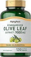 Algopix Similar Product 18 - Piping Rock Olive Leaf Extract 9000mg 