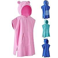 Algopix Similar Product 18 - MissShorthair Towel Poncho for Kids