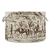 Algopix Similar Product 4 - Kigai Western Desert Cowboy Round