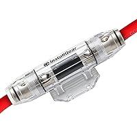 Algopix Similar Product 9 - InstallGear 024 Gauge AWG InLine ANL