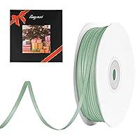 Algopix Similar Product 18 - LIUYAXI Sage Green Double Faced Satin