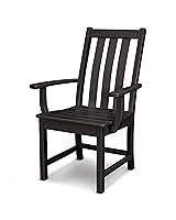 Algopix Similar Product 12 - POLYWOOD Vineyard Dining Arm Chair