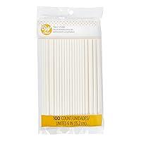 Algopix Similar Product 8 - Wilton White 6Inch Lollipop Sticks
