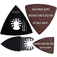 Algopix Similar Product 18 - XXGO 102 Pcs Oscillating Sanding Pads