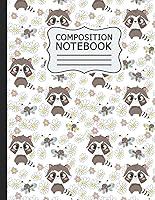 Algopix Similar Product 12 - Raccoon Composition Notebook Raccoon