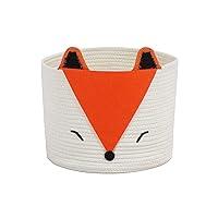 Algopix Similar Product 4 - TT Homewares Orange Fox Storage Basket