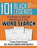 Algopix Similar Product 19 - 101 Black Legends Word Search A