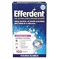 Algopix Similar Product 8 - Efferdent Retainer Cleaning Tablets