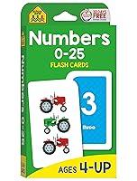 Algopix Similar Product 17 - School Zone Numbers Flash Cards