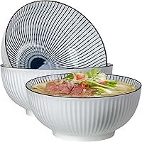 Algopix Similar Product 16 - QINLANG 60 oz Large Soup Bowl Pho