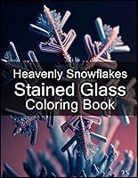 Algopix Similar Product 10 - Heavenly Snowflakes Stained Glass