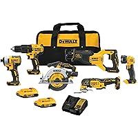 Algopix Similar Product 4 - DEWALT 20V MAX BRUSHLESS 6 Tool Kit