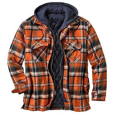 Ymosrh Winter Jackets For Men, Lightweight Fleece Jackets Full Zip