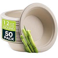 Algopix Similar Product 3 - Hihomry Paper Bowls 12oz Disposable