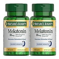 Algopix Similar Product 14 - Natures Bounty Melatonin 100 Drug