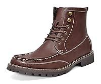 Algopix Similar Product 13 - Bruno Marc Mens Dark Brown Oxford