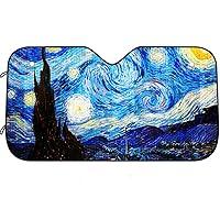 Algopix Similar Product 17 - DPIST Van Gogh Starry Sky Car