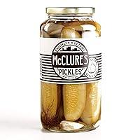 Algopix Similar Product 7 - McClures Garlic Dill Pickle Spears 32