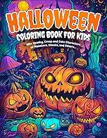 Algopix Similar Product 9 - Halloween Coloring Book for Kids 100