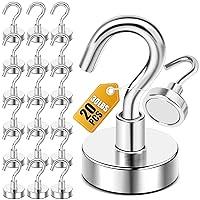 Algopix Similar Product 3 - DIYMAG Magnetic Hooks 30lbs Magnet