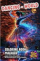 Algopix Similar Product 4 - Coloring Book  Malbuch Dancing 