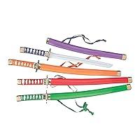 Algopix Similar Product 10 - NEON SAMURAI SWORDS - Toys - 12 Pieces