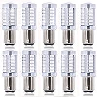Algopix Similar Product 1 - KATUR 10 x Red 1157 S25 BAY15D 1210