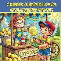 Algopix Similar Product 17 - chibi summer fun coloring book