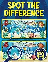 Algopix Similar Product 7 - Spot the Difference Book for Kids ages