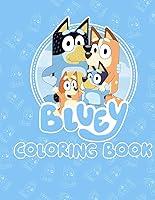 Algopix Similar Product 16 - Bluey The Ultimate coloring book for