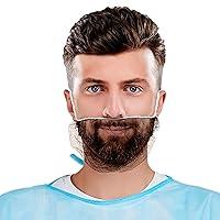 Algopix Similar Product 2 - ABC Brown Beard Nets for Men Food
