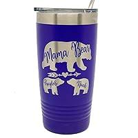 Algopix Similar Product 12 - Mama Bear Tumbler With Optional Cubs on