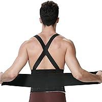 Algopix Similar Product 3 - Lumbar Support Belt with Suspenders for