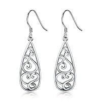 Algopix Similar Product 10 - 925 Sterling Silver Earrings BoRuo