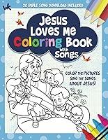 Algopix Similar Product 8 - Jesus Loves Me Coloring Book & Songs