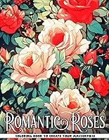 Algopix Similar Product 11 - Romantic Roses Romance Blooms Coloring