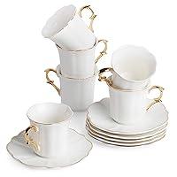 Algopix Similar Product 14 - BTaT Espresso Cups and Saucers 24