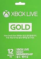 Algopix Similar Product 17 - Microsoft Xbox Live 12 Month Gold Card