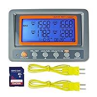 Algopix Similar Product 20 - K Type Thermometer Data Logger Digital