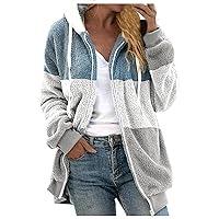 Algopix Similar Product 14 - Womens Fuzzy Fleece Jacket 2024 Winter