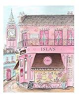 Algopix Similar Product 5 - Travel Themed Nursery London Girl Wall