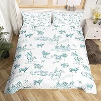 Algopix Similar Product 2 - Western Cowboy Farmhouse Duvet Cover