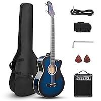 Algopix Similar Product 16 - Ktaxon Acoustic Electric Bass Guitar