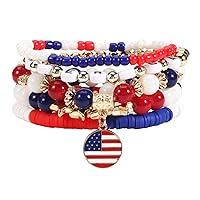 Algopix Similar Product 16 - Lonext Independence Day Bracelets